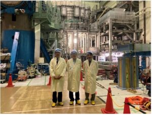 常田所長 量子科学技術研究開発機構・核融合実験装置JT-60SAを視察