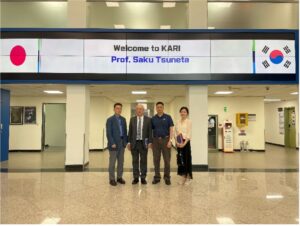 常田所長 韓国の宇宙関連機関訪問